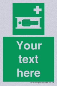 Custom Stretcher Sign